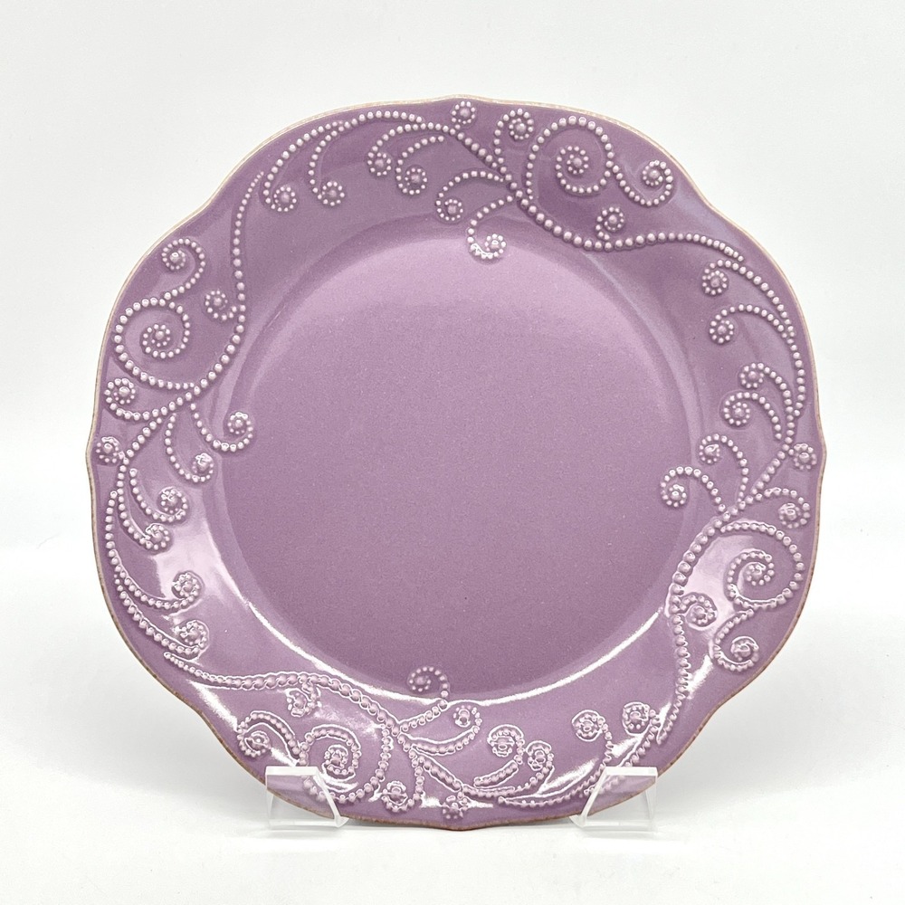 Lenox French Perle Violet Dinner Plate 11" New with Tag (4) Plates Available